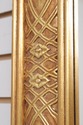 75354: MAJESTIC Rectangular Gold Finish Neoclassic