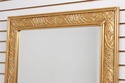 75354: MAJESTIC Rectangular Gold Finish Neoclassic