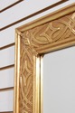 75354: MAJESTIC Rectangular Gold Finish Neoclassic