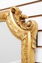 75379: Large Italian Gold Finish Horizontal Sidebo