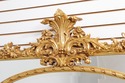 75379: Large Italian Gold Finish Horizontal Sidebo