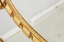 75379: Large Italian Gold Finish Horizontal Sidebo