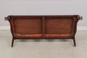 75386: Vintage Carved Mahogany Triple Back Settee 