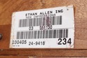 75397: ETHAN ALLEN Arts & Crafts Cherry China Book