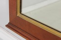 75406: KINDEL Regency Mahogany Pediment Top Wall M