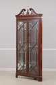 75414: KARGES Chippendale Beveled Glass Mahogany C