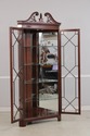 75414: KARGES Chippendale Beveled Glass Mahogany C