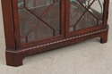 75414: KARGES Chippendale Beveled Glass Mahogany C