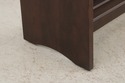 75418: STICKLEY Cherry Arts & Crafts Console Sofa 
