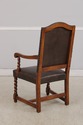 L75434: Set of 6 STICKLEY Leather Antiquities Dini