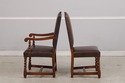 L75434: Set of 6 STICKLEY Leather Antiquities Dini