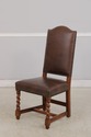 L75434: Set of 6 STICKLEY Leather Antiquities Dini