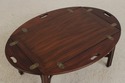 75450: HENKEL HARRIS Mahogany Butlers Coffee Table
