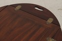 75450: HENKEL HARRIS Mahogany Butlers Coffee Table