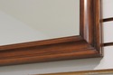 75463: HENKEL HARRIS Walnut Fairfax Wall Mirror