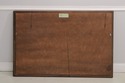 75463: HENKEL HARRIS Walnut Fairfax Wall Mirror