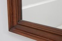 75463: HENKEL HARRIS Walnut Fairfax Wall Mirror