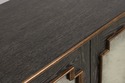 75469: BERNHARDT Hollywood Regency 4 Door Black & 