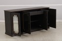75469: BERNHARDT Hollywood Regency 4 Door Black & 