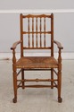 LF75514: Set of 6 STICKLEY Spindle Back Rush Seat 