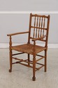 LF75514: Set of 6 STICKLEY Spindle Back Rush Seat 
