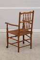LF75514: Set of 6 STICKLEY Spindle Back Rush Seat 