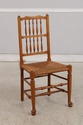 LF75514: Set of 6 STICKLEY Spindle Back Rush Seat 