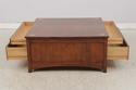 75524: STICKLEY Harvey Ellis Square Oak Cocktail T