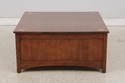 75524: STICKLEY Harvey Ellis Square Oak Cocktail T