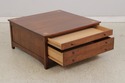 75524: STICKLEY Harvey Ellis Square Oak Cocktail T