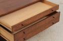 75524: STICKLEY Harvey Ellis Square Oak Cocktail T