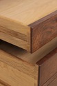 75524: STICKLEY Harvey Ellis Square Oak Cocktail T