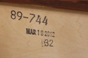 75524: STICKLEY Harvey Ellis Square Oak Cocktail T