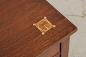 75524: STICKLEY Harvey Ellis Square Oak Cocktail T