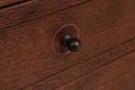 75524: STICKLEY Harvey Ellis Square Oak Cocktail T