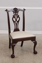 L73470: Set Of 10 HENKEL HARRIS Clawfoot Mahogany 