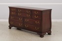 74742: HENKEL HARRIS Mahogany Triple Dresser