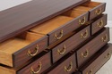 74742: HENKEL HARRIS Mahogany Triple Dresser