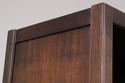 74839: Pair KNOB CREEK Walnut Mahogany Open Bookca