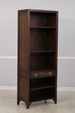 74839: Pair KNOB CREEK Walnut Mahogany Open Bookca