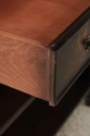 74839: Pair KNOB CREEK Walnut Mahogany Open Bookca