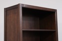 74839: Pair KNOB CREEK Walnut Mahogany Open Bookca