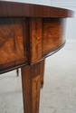L67854: Adams Style Highly Inlaid Demilune Console