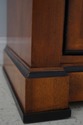 67980: CENTURY Neoclassical Beveled Glass China Di