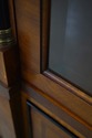 67980: CENTURY Neoclassical Beveled Glass China Di