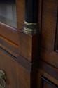 67980: CENTURY Neoclassical Beveled Glass China Di