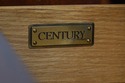 67980: CENTURY Neoclassical Beveled Glass China Di