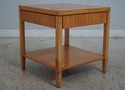 67958: Pair BAKER Parquetry Top Mid Century Modern