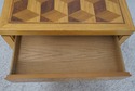 67958: Pair BAKER Parquetry Top Mid Century Modern