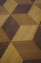 67958: Pair BAKER Parquetry Top Mid Century Modern